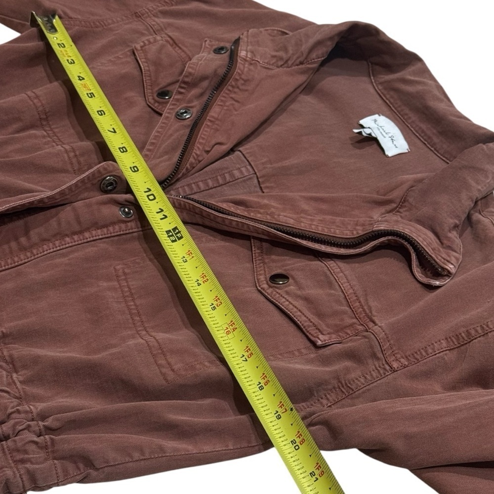 Michael Stars Ingrid Utility Jacket in Color Rust Women’s Size M - Picture 12 of 13